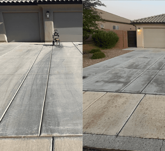 Driveway Stain Removal